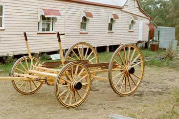 Cobb & Co coach built by Trad Signs 13