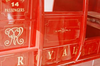 Cobb & Co coach built by Trad Signs 22