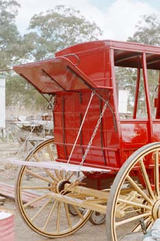 Cobb & Co coach built by Trad Signs 23