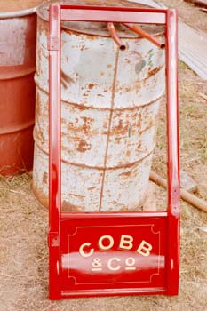 Cobb & Co coach built by Trad Signs 24