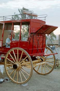 Cobb & Co coach built by Trad Signs 25