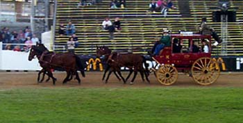Ross Coach arriving fromIpswich trackside RNA2004 025